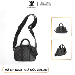 Túi xách nam dáng vuông New Perform Nano18cm fullbox NP322