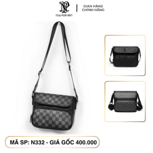 Túi xách nam New Perform Crossbody 20cm Fullbox NP332