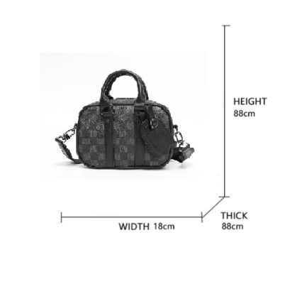 Túi xách nam dáng vuông New Perform Nano18cm fullbox NP322