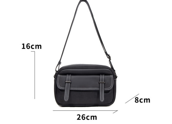 Túi đeo chéo nam phối da nhám N327 New Perform