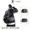 Túi Đeo Chéo Nam Họa Tiết Caro Phối Sọc N357 New Perform Fullbox